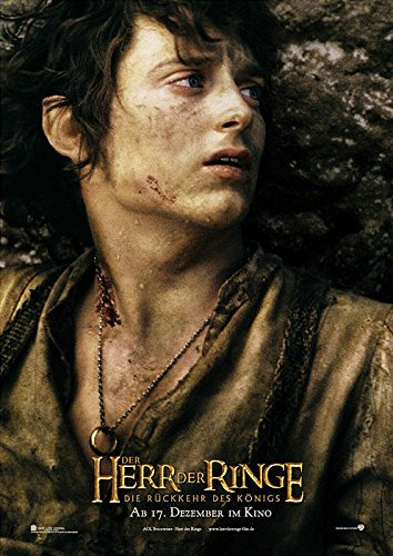 Der Herr der Ringe: Die Rückkehr des Königs: Frodo (2003) | original Filmplakat, Poster [Din A1, 59 x 84 cm]