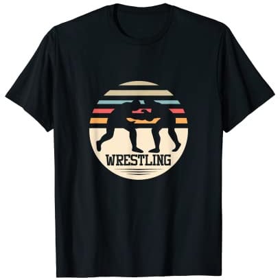 Wrestling Wrestler Kämpfer Retro Ringen Kampfkunst Geschenk T-Shirt