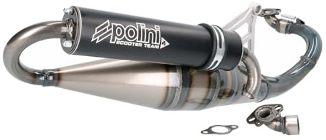 Uitlaat Polini Scooter Team 4 Peugeot Horizontaal 50cc 2 Takt (CE)