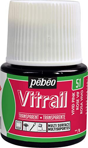 Pebeo VITRAIL 45 ML Vivid Pink, 45ML