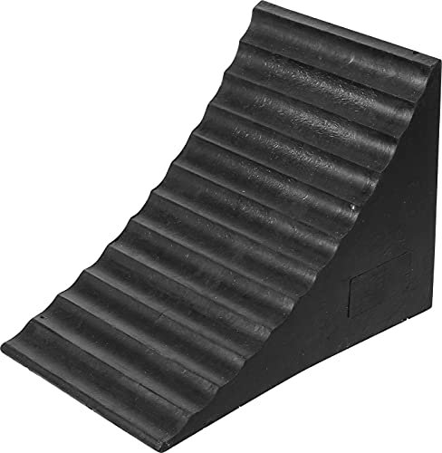 BGS 7015 | Unterlegkeil | 250 x 160 x 190 mm | für Pkw / NFZ / Anhänger / Wohnwagen | Bremskeil