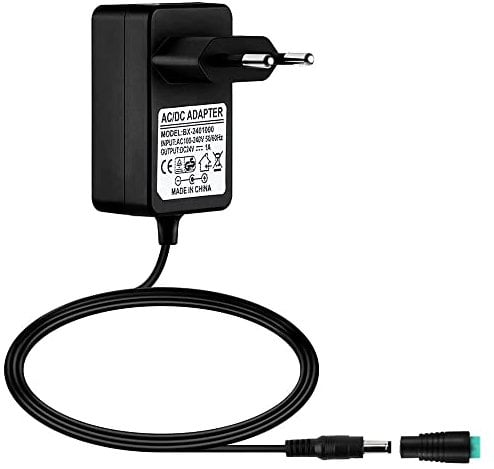 Netzteil 24V, Switching Adapter 100-240v 50-60hz, 1A 24W Universal AC/DC Netzadapter Transformator für Radiowecker, LED-Strip Streifen, Speedport, Lichtleisten, USB-Hub, Switch, Router
