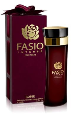 Emper Fasio Intense Eau de Parfum, 100 ml - Damendüfte & Herrendüfte, ideal für Abendveranstaltungen