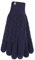 HEAT HOLDERS - Damen Extra Warm Winter Handschuhe | Strick Handschuhe mit Innen Flauschig Fleece Gefüttert (S-M, Marine)
