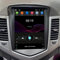 Qiilu Car Stereo Radio GPS Navigation, 9.7in Car Radio Bluetooth Hands-Free Multimedia Player Reemplazo de Navegación GPS para Chevrolet Cruze J300 2008-2014