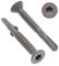Vis à Métal 6.3mm Autotaraudeuses Torx à Tête Plate Autoperceuse (lot de 100) Utilisation Extérieure Avec Protection Anti-corrosion C4 pour Tôles/Toitures/Fenêtres Fixation DIN7504 P (6.3mm x 90mm)