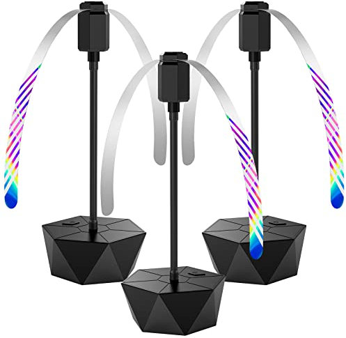 TMACTIME Repelente de Moscas con Abanico Multiinsectos y Palas Flexibles para el Control de Moscas en Picnics y Barbacoas (Pack de 3)