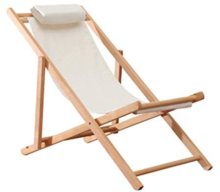 Balkon Büro Relaxsessel Traditioneller Garten Strand Liegestuhl Klassische Sonnenliege Relaxsessel Holz Sonnenliege Liege Campingstuhl Rot Weiß Gestreift max. 150 kg glücklich