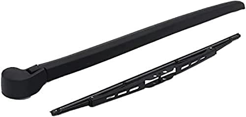 HBZYD Auto-Heckscheibenwischerarm-Set WischerbläTter,Passt für A\udi A6 RS6 S6 4F C6 2005 2006 2007 2008 2009 2010 2011 2pcs/1set 15 Hinten Wischerarm Scheibenwischer Set