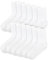 A2Z 4 Kids Boys Girls Children Kids Back to School Cotton Rich Plain Ankle - Socks 970 6 Pack White 6-9