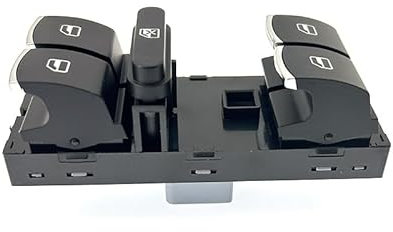 Mando Elevalunas Botonera Para Jetta Para B6 Para CC Para Seat Para Leon Para MK2 Botón De Control Del Interruptor Principal De La Ventana Eléctrica 5ND959857