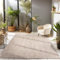 Carpettex Outdoor Teppich Wetterfest 120 x 170 cm Vintage Design Beige - Ideal für Balkon, Wintergarten, Terrasse, und als Küchenteppich - Sisal Teppich Waschbar, Wasserfest, Pflegeleicht, Flachgewebt