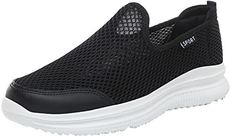 NOAGENJT stivali uomo alti scarpe uomo comode estive scarpe uomo con rialzo stivali gomma uomo c-Bianco 12.99