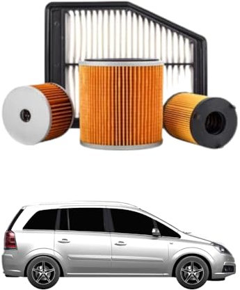 Kit Tagliando 4 Filtri per OPEL Zafira/Zafira Family B 1.7 CDTi 81 kw anno 2008<>2015