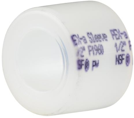 SharkBite UA23102A25 Manchon d'expansion, blanc, 1,27 cm