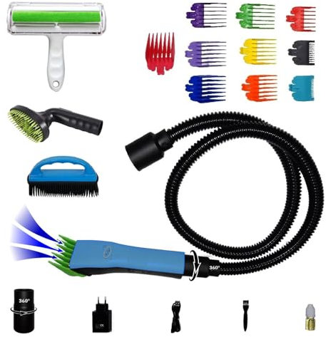 Tier Haarschneidemaschine mit Absaugsystem 2 in 1 Schneiden Saugen Hair Easy Cut TS-100