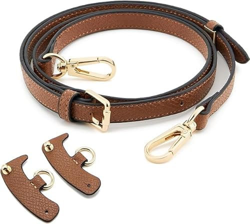 Schultergurt für Longchamp Tasche Damen,Henkel für Longchamp,Schultergurt für Taschen Leder,Schulterriemen aus Leder für Minitaschen