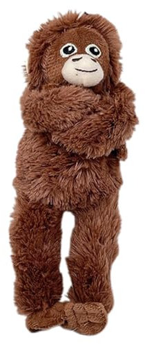 Porte-clés Singe en Peluche, breloque de Sac en Peluche | Orang-outan en Peluche | Ornement à Suspendre en Forme d'animal en Peluche Douce, décor de en Peluche Amusant pour Sac à Dos, Sac à mai