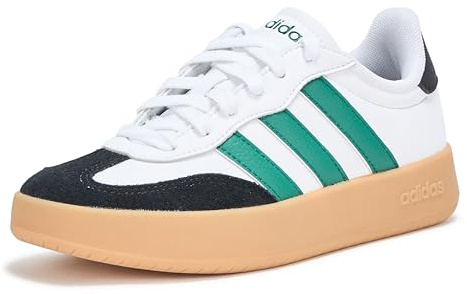 Adidas Mens Barreda, White/Collegiate Green/Black, 9 UK