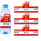 30 Pieces Race Car Fuel Can Water Bottle Labels 3.1×7.87 inch Waterproof Cars Bottle Sticker for Racing Birthday Party Supplies Racing Theme Decorations Bottles Decorations