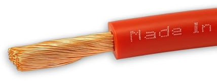 Red & Black Battery/Starter/Welding Flexible PVC Cable Wire 110/170/345 Amp 16mm 25mm 35mm by MKGT® (16mm² Red, 4 Meters)