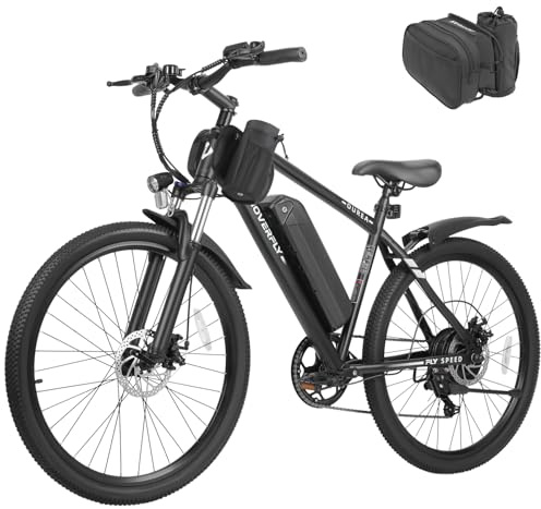 Hoverfly OUREA 26 Electric Bike for Adults, Max 40 Miles Range&20Mph Speed