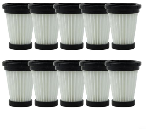 TONIXY Lot de 4/10 filtres HEPA de rechange pour aspirateur sans fil Moosoo K13 K12 K12 Pro Invictus One pour aspirateur sans fil 13 KPA