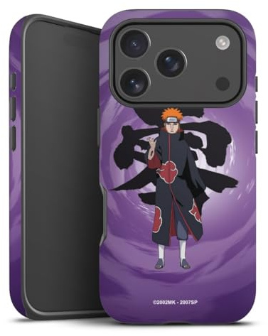 Panzer Handyhülle kompatibel mit Apple iPhone 17 Pro robuste Outdoor Hülle Schutzhülle matt Pain Naruto Shippuden Akatsuki