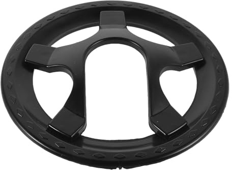 GOOHOCHY Protège-chaîne de Vélo 5 Trous 36 Dents Noir en Plastique | Pignon Velo, Cache-pédalier pour Fixed Gear et Vtt, Protection Robuste et Pose Facile