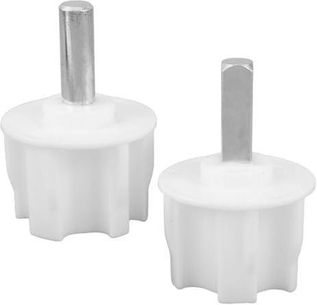 UPKOCH Embouts de Protection 65 Mm pour Store Rétractable, Adaptateurs D'essieu Carré/Rond Universels, Pièces de Rechange Résistantes aux Intempéries pour Auvents Extérieurs, Kit