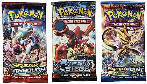 Pokemon Cards - 3 Booster Packs (Random Packs)