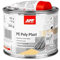 APP Poly Plast - Mastic polyester universel | Mastic carrosserie voiture pour réparation de acier, métal, aluminium, plastiques, béton, bois | Résine Polyester avec durcisseur | Beige clair | 0,2 Kg
