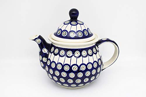 Original Bunzlauer Keramik Kaffeekanne 1,7L im Dekor 8