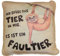 Gilde - 45321 - Kissen, Stoff, Faultier, 45cm x 45cm