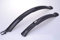 Gravidus Fahrrad Schutzblech Set, Vorder- und Hinterrad inkl. Befestigungsmaterial, MTB ATB 24 26 Zoll robust, Schutz vor Schmutz, Schwarz