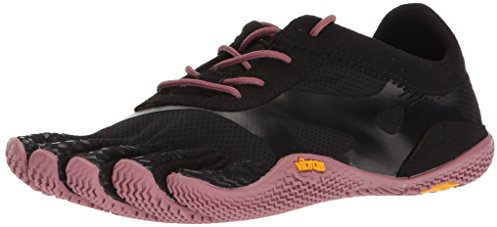 Vibram FiveFingers 18W0701 KSO Evo, Fitnessschuhe Damen, Schwarz (Black/Rose), 38 EU