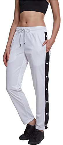 Urban Classics Damen Ladies Button Up Track Pants