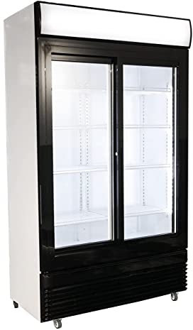 Armoire à Boisson 2 Portes Vitrées Coulissantes 750 L - Combisteel - R2902 PortesVitrée