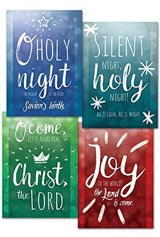 Warner Press Card-Boxed-Let Us Adore Him Assorted Christmas (4 Designs) (KJV) (Box of 12) (Sep)