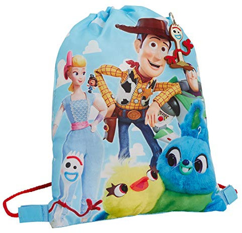 Toy Story 4 Turnbeutel mit Kordelzug, für Jungen und Mädchen, blau (Blau) - MNCK13218