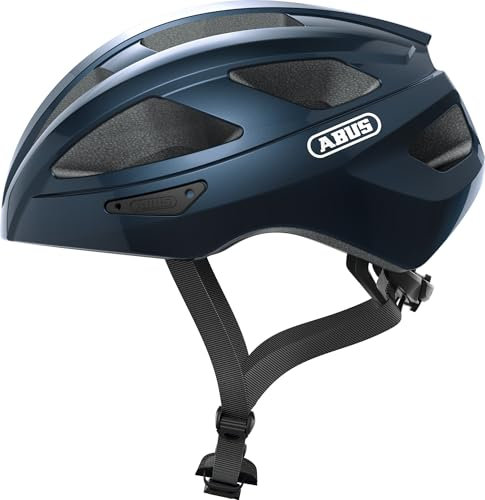 ABUS 67325 Fahrradhelm, Blau (Midnight Blue), S (51-55 cm)