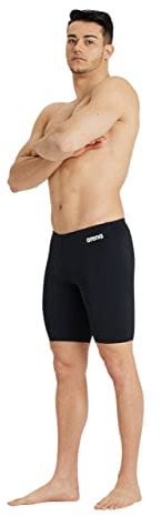 Arena Solid Team Herren-Jammer, Schnelltrocknende Badehose, Herren-Badebekleidung, MaxLife Eco-Gewebe mit Maximaler Chlorbeständigkeit und UPF 50+ UV-Schutz