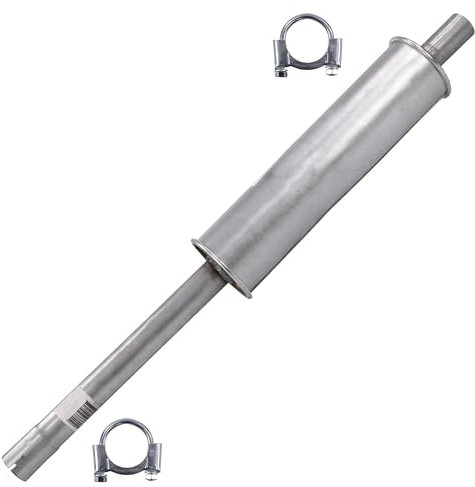 ATEC Germany Auspuff Schalldämpfer Set 1x Mittelschalldämpfer, mit Montagematerial Kompatibel mit VW GOLF 3 (1H1), GOLF 3 Cabriolet (1E7), GOLF 3 Variant (1H5), VENTO (1H2)