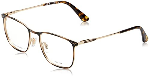 POLICE VPLG68, Lunettes de soleil Homme, SHINY ROSE GOLD WITH HAVANA PARTS, 53