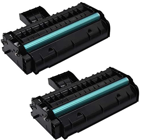 DogePro 2x kompatible Toner für Ricoh 201HE Schwarz, 2600 Drucke für SP 200 201 201n 201nw 203s 204sfn 204sfn 204sfnw 204 sn 211 211SU 21SF 213w SP 213w SP 3SFw 21 3SUw 220Nw 220 220SF 220SFNw 220SNw