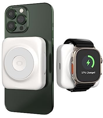 LIMETA Batería Externa inalámbrica de 7000 mAh, 18 W, PD, Carga rápida, Mini portátil, magnética, batería Externa para Apple Phone 12/13/14/Mini/Pro/Pro MAX