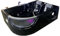 Baignoire Balnèo noir Chromothérapie 180 X 120 cm 2 personnes - Orion