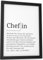 Papierschmiede® Definition: Chefin, DIN A5 (15x21 cm), Bild Geschenke für Kollegen, Poster für Büro Deko Geschenke für Mitarbeiter zu Beförderung, Jubiläum, Abschied oder Weihnachten, ohne Rahmen