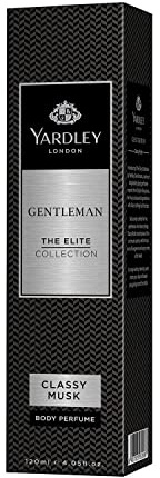 Green Velly Yardly London Gentleman Classy Musk Body Perfume| The Elite Collection | No Gas Deodorant for Men| Men’s Body Perfume| 120ml