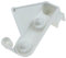 Masterpart Fridge Freezer Left Hand Freezer Compartment Drawer Flap Hinge White to Fit Indesit Fridge Freezers C00075599